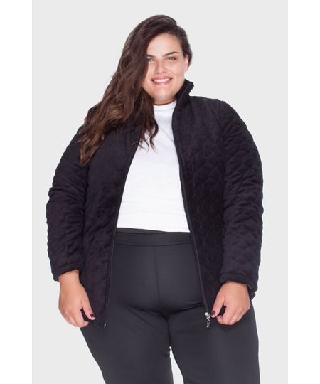 casaco feminino plus size