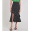 Saia-Feminina-Mindset-Midi-Estampada-de-Poa-com-Babado-Preta-9696349-Preto_1