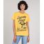 T-Shirt-Feminina-Mindset-Looney-Tunes-Patolino-Manga-Curta-Decote-Redondo-Mostarda-9696343-Mostarda_1