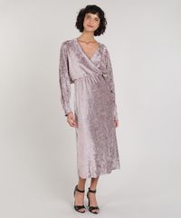 Vestido-Feminino-Mindset-Midi-Texturizado-em-Veludo-Manga-Longa-Rose-Escuro-9652847-Rose_Escuro_3