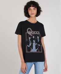 T-Shirt-Feminina-de-Banda-Mindset-Queen-Manga-Curta-Decote-Redondo-Preta-9696346-Preto_1