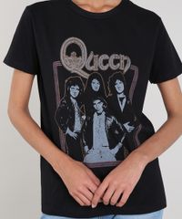 T-Shirt-Feminina-de-Banda-Mindset-Queen-Manga-Curta-Decote-Redondo-Preta-9696346-Preto_4