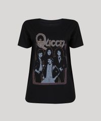 T-Shirt-Feminina-de-Banda-Mindset-Queen-Manga-Curta-Decote-Redondo-Preta-9696346-Preto_5