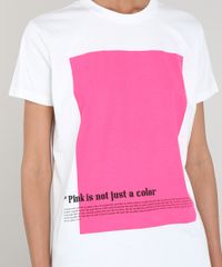 T-Shirt-Feminina-Mindset--Pink-is-Not-Just-For-Girls--Manga-Curta-Decote-Redondo-Branca-9690432-Branco_4