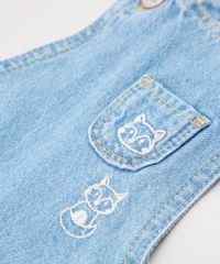 Macacao-Jeans-Infantil-com-Bordado-de-Guaxinim-e-Bolso-Azul-Claro-9586749-Azul_Claro_4