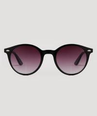 Oculos-de-Sol-Redondo-Unissex-Oneself-Preto-9681295-Preto_1