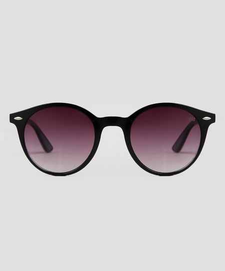Oculos-de-Sol-Redondo-Unissex-Oneself-Preto-9681295-Preto_1