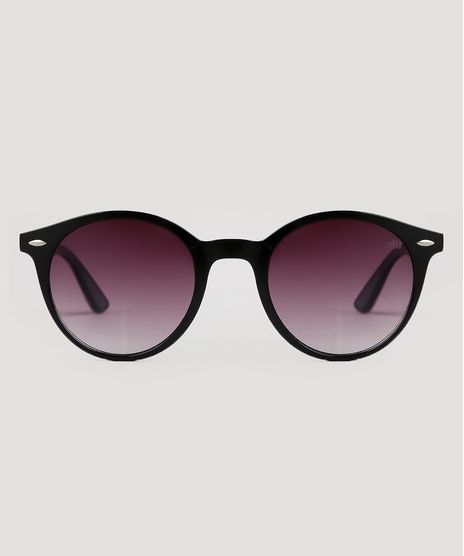 Oculos-de-Sol-Redondo-Unissex-Oneself-Preto-9681295-Preto_1