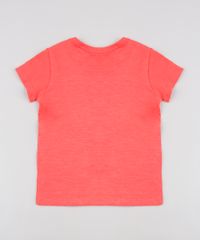 Camiseta-Infantil-com-Estampa-Interativa-de-Banana-Manga-Curta--Coral-9618700-Coral_2