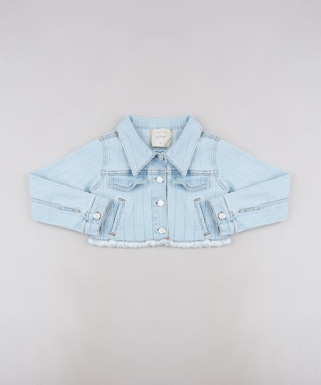 Jaqueta-Jeans-Infantil-Cropped-com-Bolsos-Azul-Claro-9636033-Azul_Claro_1
