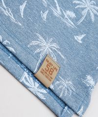 Polo-Infantil-Estampada-Tropical-em-Piquet-com-Bolso-Manga-Curta-Azul-9638628-Azul_3
