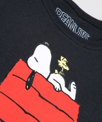 Conjunto-Infantil-Snoopy-de-Camiseta-Manga-Curta-Preta---Bermuda-em-Moletom-Cinza-Mescla-9629765-Cinza_Mescla_5