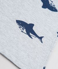 Camiseta-Infantil-Estampada-de-Tubarao-Manga-Curta--Cinza-Mescla-Claro-9625121-Cinza_Mescla_Claro_3