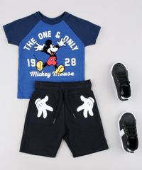 Bermuda-Infantil-Mickey-em-Moletom-Preta-9618723-Preto_3
