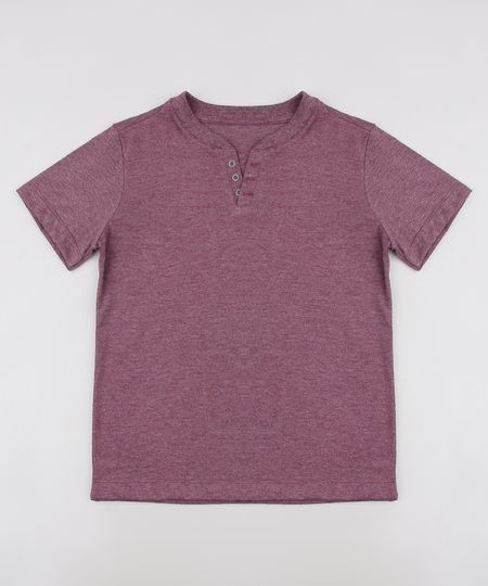 Camiseta-Infantil-com-Botoes-Manga-Curta--Vinho-9684343-Vinho_1 Camiseta-Infantil-com-Botoes-Manga-Curta--Vinho-9684343-Vinho_1