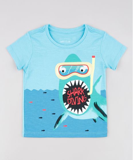 Camiseta-Infantil-Tubarao-Manga-Curta--Azul-Claro-9618749-Azul_Claro_1