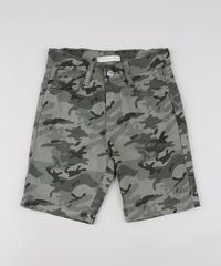 Bermuda-de-Sarja-Infantil-Estampada-Camuflada-Verde-Militar-9641332-Verde_Militar_1