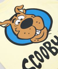Conjunto-Infantil-Scooby-Doo-de-Camiseta-Manga-Curta-Amarela---Bermuda-em-Moletom-Cinza-Mescla-Escuro-9629761-Cinza_Mescla_Escuro_4