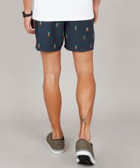 Short-Masculino-Estampado-de-Caveira-Abacaxi-com-Bolsos-Chumbo-9598802-Chumbo_4