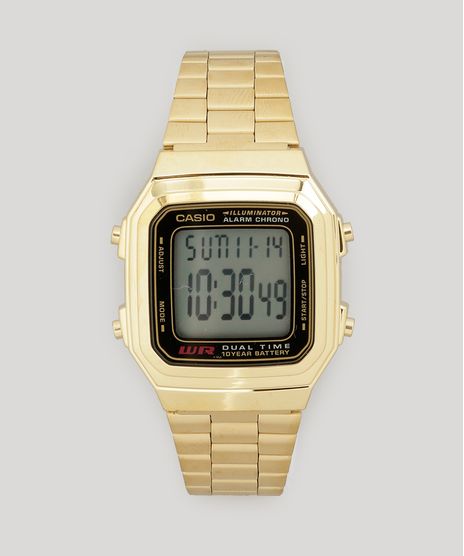 Relogio-Digital-Casio-Feminino---A178WGA1ADFU--Dourado-7731553-Dourado_1