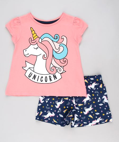 Pijama-Infantil-Unicornio-Manga-Curta-Rosa-9629791-Rosa_1 Pijama-Infantil-Unicornio-Manga-Curta-Rosa-9629791-Rosa_1