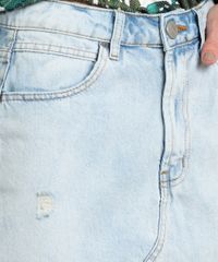 Saia-Jeans-Feminina-Destroyed-com-Bolsos-Azul-Claro-9666386-Azul_Claro_4