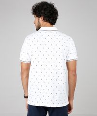 Polo-Masculina-Comfort-Estampada-Mini-Print-em-Piquet-Manga-Curta-Off-White-9602992-Off_White_2