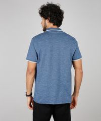 Polo-Masculina-Comfort-Flame-Manga-Curta-Azul-Escuro-9595983-Azul_Escuro_2