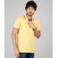 Polo-Masculina-Comfort-Estampada-Mini-Print-em-Piquet-Manga-Curta-Amarela-9602988-Amarelo_1