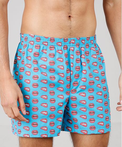 Samba-Cancao-Masculina-Estampada-de-Bocas-Azul-9661110-Azul_1