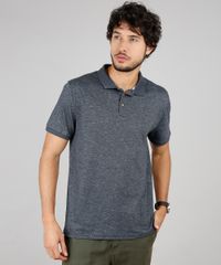 Polo-Masculina-Comfort-Flame-Manga-Curta-Cinza-Mescla-Escuro-9595983-Cinza_Mescla_Escuro_1