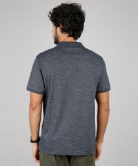 Polo-Masculina-Comfort-Flame-Manga-Curta-Cinza-Mescla-Escuro-9595983-Cinza_Mescla_Escuro_2