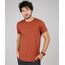 Camiseta-Masculina-Basica-Slim-Fit-Manga-Curta-Gola-Careca-Marrom-9607371-Marrom_1