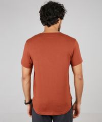 Camiseta-Masculina-Basica-Slim-Fit-Manga-Curta-Gola-Careca-Marrom-9607371-Marrom_2