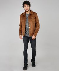 Camiseta-Masculina-Slim-Fit-Manga-Curta-Gola-Careca-Cinza-Mescla-Escuro-9585881-Cinza_Mescla_Escuro_3