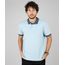 Polo-Masculina-em-Piquet-com-Bolso-Manga-Curta-Azul-Claro-9595995-Azul_Claro_1