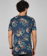 Camiseta-Masculina-Comfort-Fit-Estampada-de-Folhagens-Manga-Curta-Gola-Careca-Azul-Marinho-9607472-Azul_Marinho_2