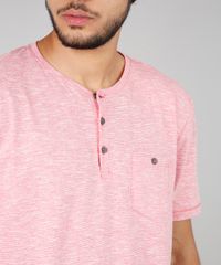 Camiseta-Masculina-com-Botoes-e-Bolso-Manga-Curta-Gola-Careca-Vermelha-9605036-Vermelho_4