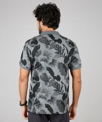 Polo-Masculina-Comfort-Fit-Estampada-Floral-Cinza-9595982-Cinza_2