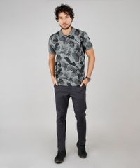 Polo-Masculina-Comfort-Fit-Estampada-Floral-Cinza-9595982-Cinza_3