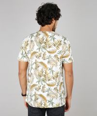 Camiseta-Masculina-Comfort-Fit-Estampada-de-Folhagens-Manga-Curta-Gola-Careca-Off-White-9607433-Off_White_2