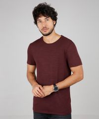 Camiseta-Masculina-Slim-Fit-Manga-Curta-Gola-Careca-Vinho-9585881-Vinho_1