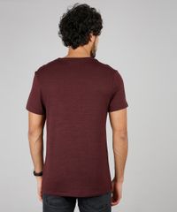 Camiseta-Masculina-Slim-Fit-Manga-Curta-Gola-Careca-Vinho-9585881-Vinho_2