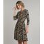 Vestido-Feminino-Midi-Estampado-Animal-Print-de-Zebra--Manga-7-8-Bege-9610586-Bege_1