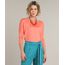 Blusa-Feminina-Ampla-Basica-Manga-7-8-Decote-Redondo-Coral-9509004-Coral_1