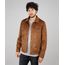 Jaqueta-Masculina-Slim-Fit-em-Suede-Marrom-9526919-Marrom_1