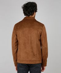 Jaqueta-Masculina-Slim-Fit-em-Suede-Marrom-9526919-Marrom_2