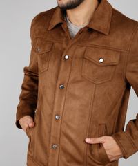 Jaqueta-Masculina-Slim-Fit-em-Suede-Marrom-9526919-Marrom_4