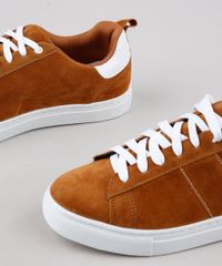 Tenis-Masculino-Oneself-com-Recortes-Caramelo-9668436-Caramelo_2