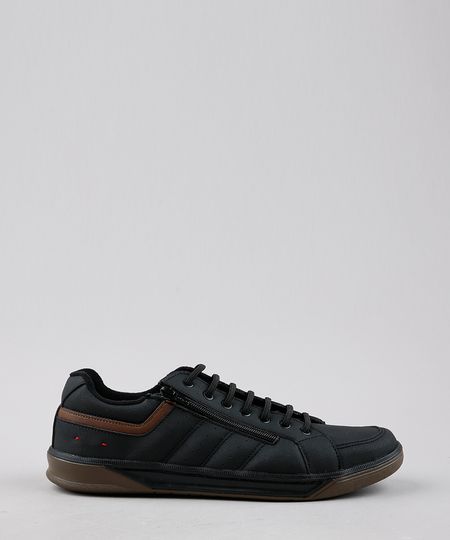 Sapatenis-Masculino-Oneself-com-Ziper-Preto-9668432-Preto_1